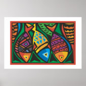 Abstract kunstontwerp poster (Voorkant)