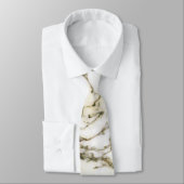 Abstract kunstpatroon boomgaard - elegant stropdas (Gebonden)