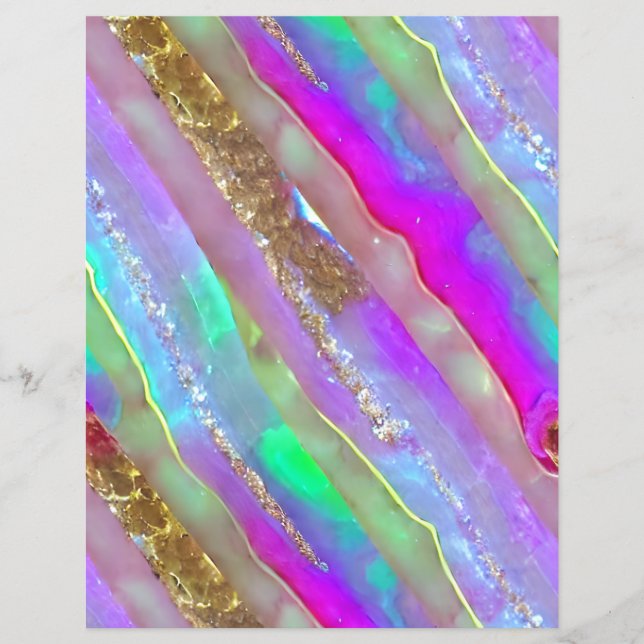 Abstract kunstschildboek (Voorkant)