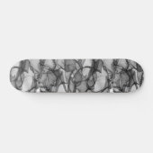Abstract kunstskateboard skateboard (Horizontaal)