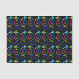 Abstract kunststofpapier tissuepapier