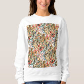 Abstract kunstsweatshirt trui (Voorkant)
