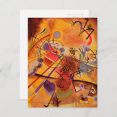 Abstract kunstwerk Kandinsky (Voorkant / Achterkant)