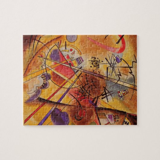 Abstract kunstwerk Kandinsky Legpuzzel (Horizontaal)