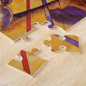 Abstract kunstwerk Kandinsky Legpuzzel (Zijkant)