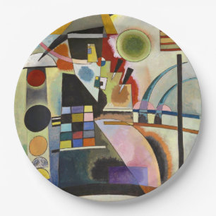 Abstract kunstwerk Kandinsky Papieren Bordje