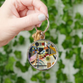 Abstract kunstwerk Kandinsky Sleutelhanger (Hand)