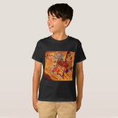 Abstract kunstwerk Kandinsky T-shirt (Voorkant volledig)