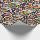 Abstract kunstwerk uit de samenstelling van Kandin Cadeaupapier (Hoek)