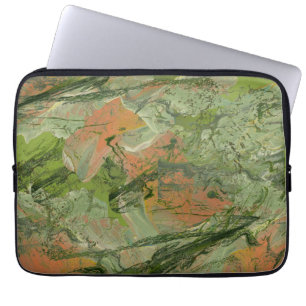 Abstract kunstwerk van Danita Dawson Laptop Sleeve