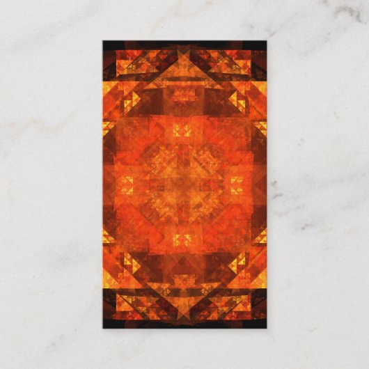 Abstract kunstwerk Visitekaartje (Voorkant)