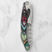 Abstract Kurkentrekker (Achterkant)