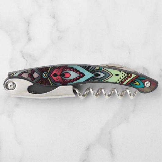 Abstract Kurkentrekker (Voorkant)