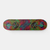 Abstract-Lady Skateboard (Horizontaal)
