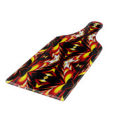 Abstract lampvoet snijplank (Hoek)