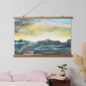 Abstract Landscape Hangend Wandkleed (Slaapkamer)