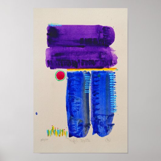 Abstract Landscape Poster (Voorkant)