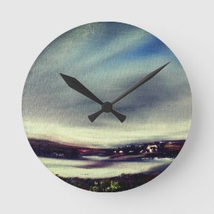 Abstract Landscape Ronde Klok