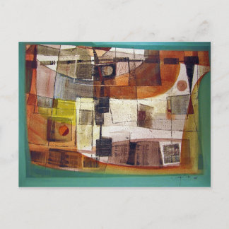 Abstract landschap 23,5 x 16,75 briefkaart