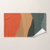 Abstract landschap bad handdoek (Handdoek)
