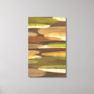 Abstract landschap canvas afdruk