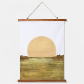 Abstract landschap hangend wandkleed (Voorkant)