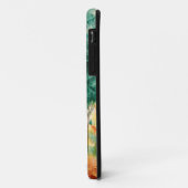 Abstract landschap Kunst bebost schilderen Case-Mate iPhone Case (Achterkant/links)