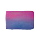 Abstract landschap Magenta Sky Badmat (Voorkant)