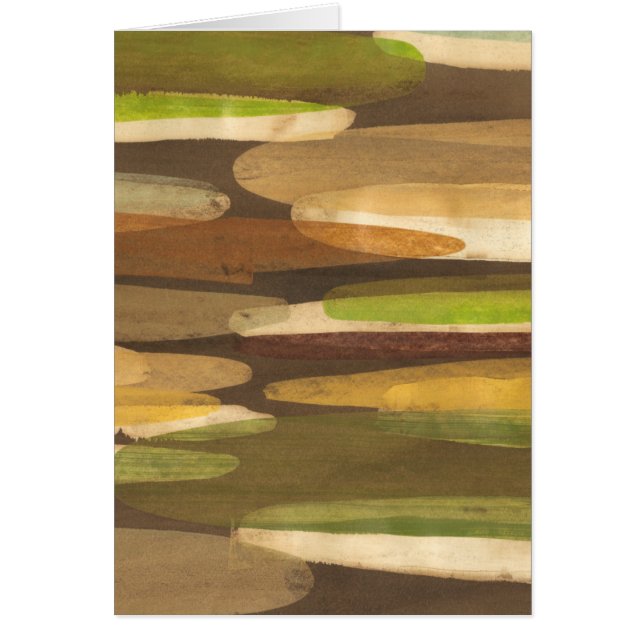 Abstract landschap met aardtoon (Voorkant)