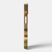 Abstract landschap met aardtoon Case-Mate iPhone case (Achterkant / Rechts)