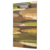 Abstract landschap met aardtoon klembord (Links)