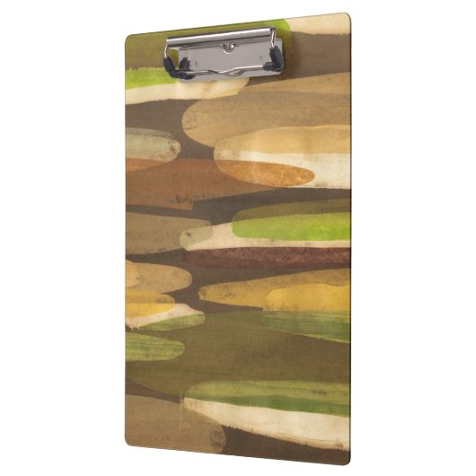 Abstract landschap met aardtoon klembord (Links)