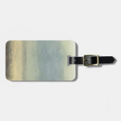 Abstract landschap met bewolkte lucht bagagelabel (Voorkant horizontaal)