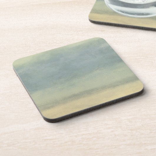 Abstract landschap met overcast Sky Drankjes Onderzetter (Linkerzijde)