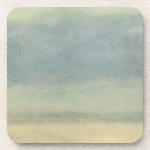 Abstract landschap met overcast Sky Drankjes Onderzetter