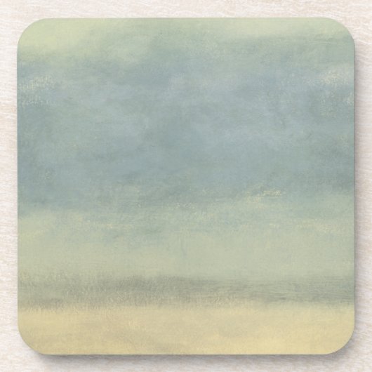 Abstract landschap met overcast Sky Drankjes Onderzetter (Voorkant)