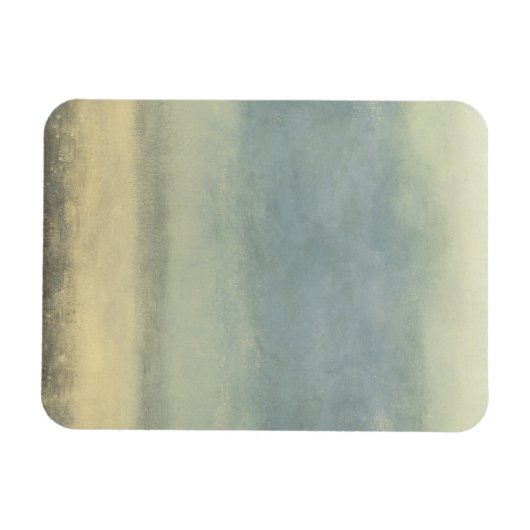Abstract landschap met overcast Sky Magneet (Horizontaal)