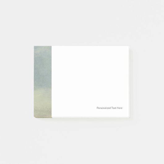 Abstract landschap met overcast Sky Post-it® Notes (Voorkant)