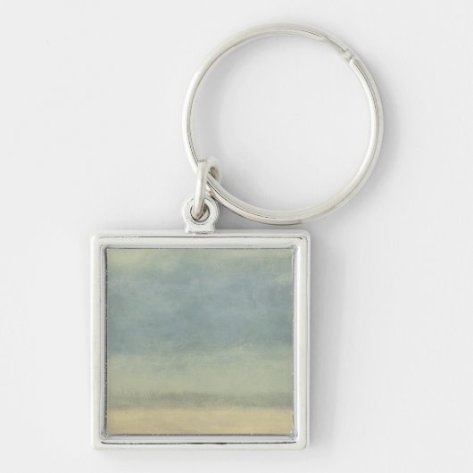 Abstract landschap met overcast Sky Sleutelhanger (Voorkant)