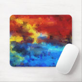 abstract landschap muismat (Met muis)