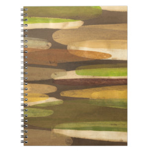 Abstract landschap notitieboek