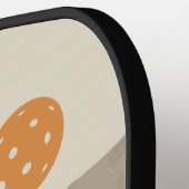 Abstract landschap Pickleball Sun Pickleball Paddle (Links Detail)
