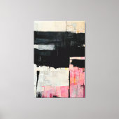 Abstract landschap "Quiet World". canvas afdruk (Voorkant)