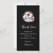 Abstract landschap van de Mt. Fuji Bedankkaart (Voorkant)