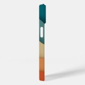 Abstract landschap van Flat Boho, zonnescherm en b Case-Mate iPhone Case (Achterkant / Rechts)