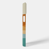 Abstract landschap van Flat Boho, zonnescherm en b Case-Mate iPhone Case (Achterkant / Rechts)