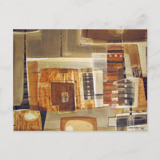 Abstract landschap van Potosi-Bolivia 25,75 x 22 Briefkaart