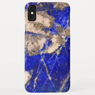 Abstract Lapis Lazuli Blue Granite iPhone XS Max Hoesje