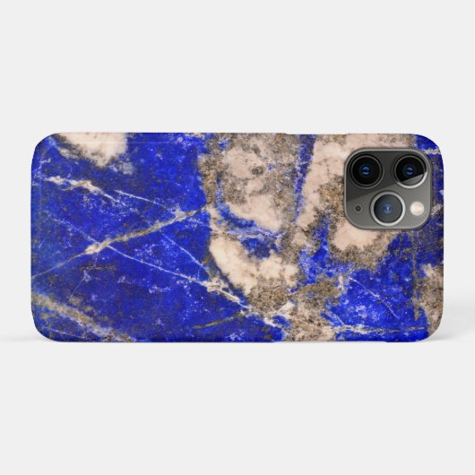 Abstract Lapis Lazuli Blue Granite Case-Mate iPhone Case (Achterkant (horizontaal))