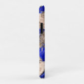 Abstract Lapis Lazuli Blue Granite Case-Mate iPhone Case (Achterkant/rechts)